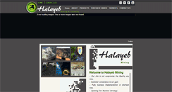 Desktop Screenshot of halayebmining.com