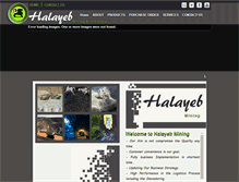 Tablet Screenshot of halayebmining.com